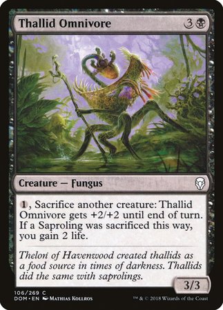Thallid Omnivore [Dominaria] | Mega City Incorporated