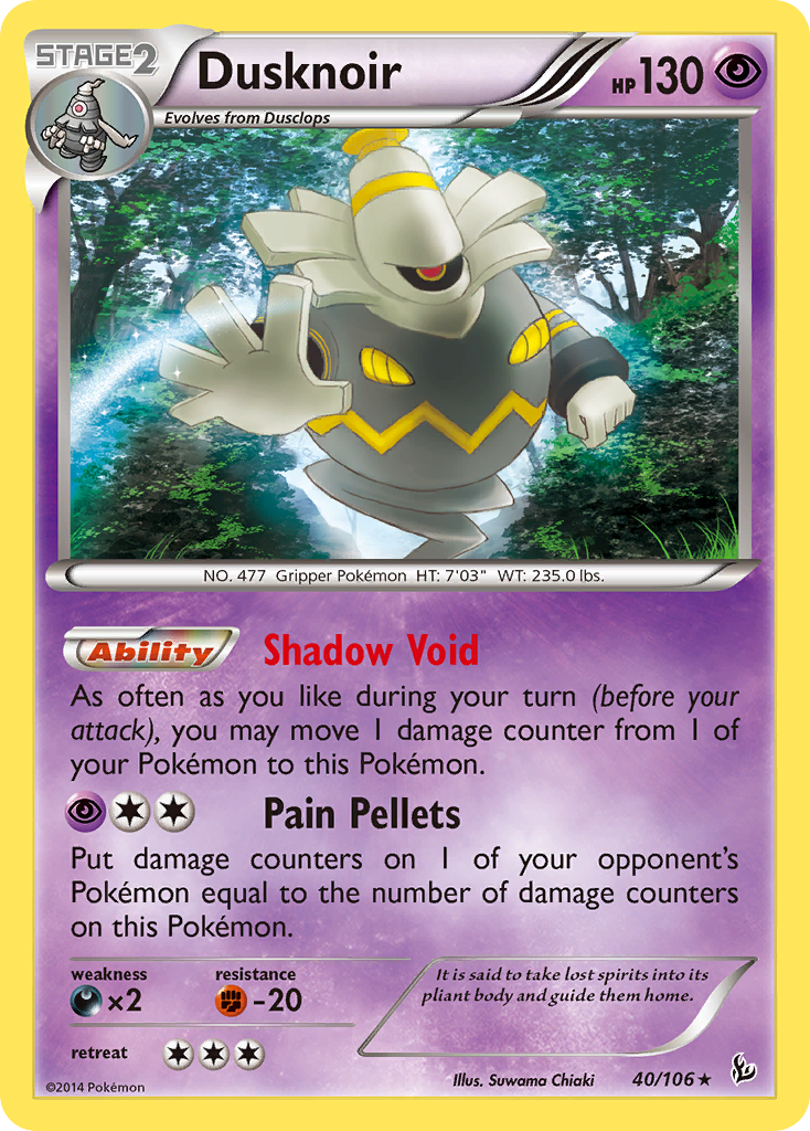 Dusknoir (40/106) [XY: Flashfire] | Mega City Incorporated