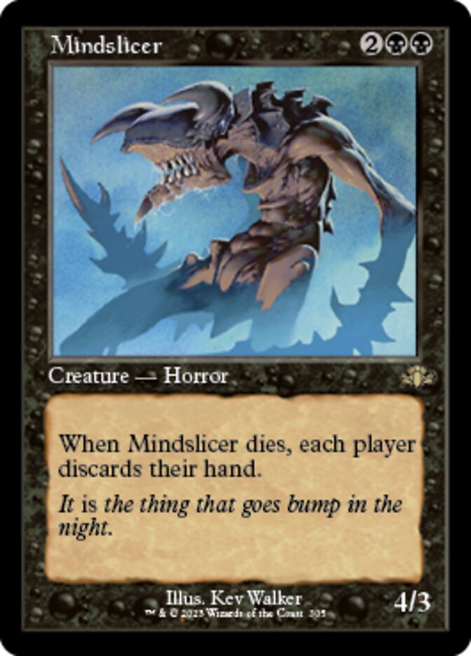 Mindslicer (Retro) [Dominaria Remastered] | Mega City Incorporated