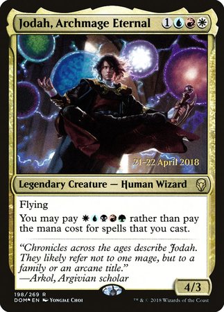 Jodah, Archmage Eternal [Dominaria Promos] | Mega City Incorporated