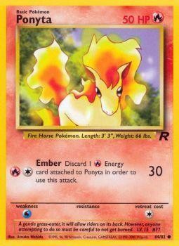 Ponyta (64/82) [Team Rocket Unlimited] | Mega City Incorporated