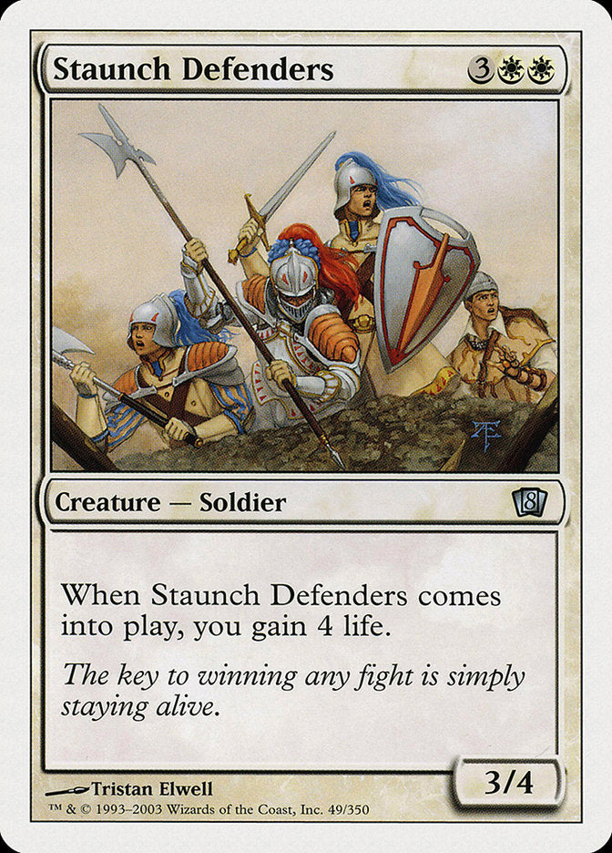 Staunch Defenders [Eighth Edition] | Mega City Incorporated