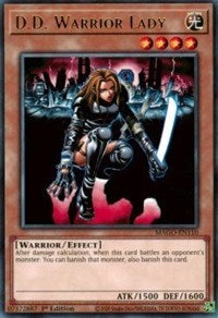 D.D. Warrior Lady [MAGO-EN110] Rare | Mega City Incorporated