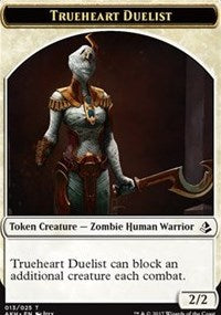 Trueheart Duelist // Snake Token [Amonkhet Tokens] | Mega City Incorporated