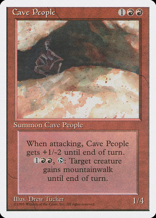 Cave People [Fourth Edition] | Mega City Incorporated