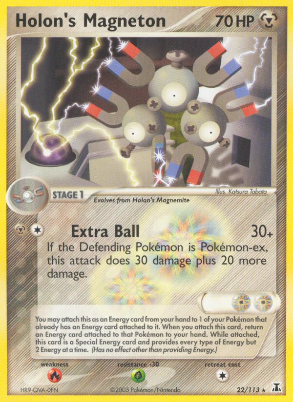 Holon's Magneton (22/113) [EX: Delta Species] | Mega City Incorporated