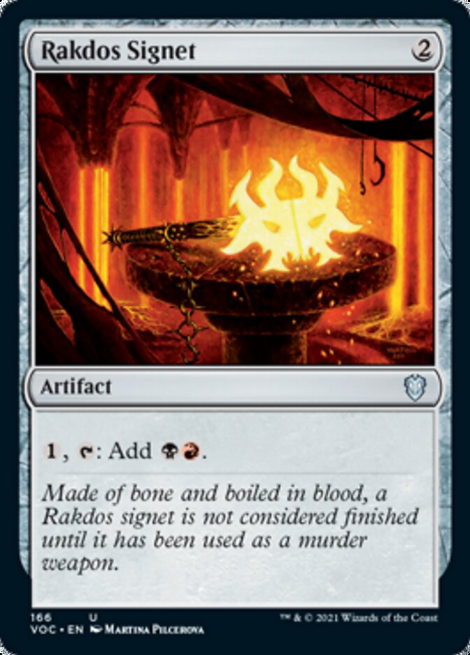 Rakdos Signet [Innistrad: Crimson Vow Commander] | Mega City Incorporated