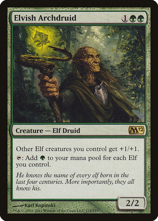 Elvish Archdruid [Magic 2012] | Mega City Incorporated