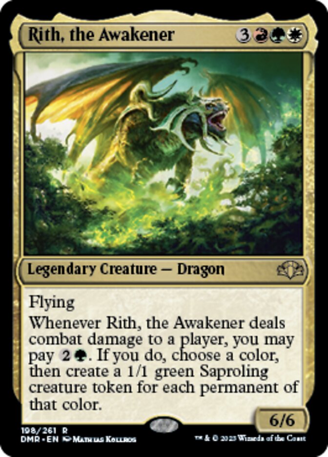 Rith, the Awakener [Dominaria Remastered] | Mega City Incorporated