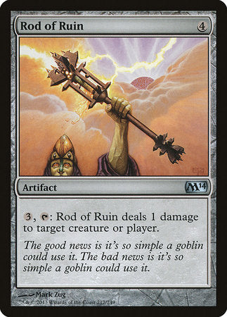Rod of Ruin [Magic 2014] | Mega City Incorporated
