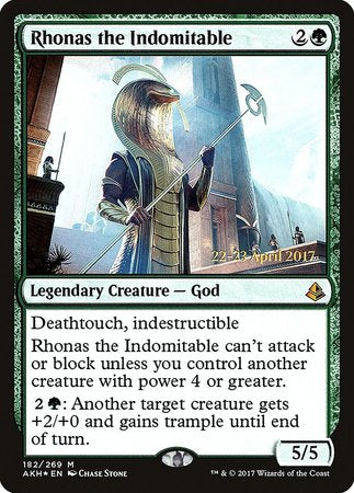 Rhonas the Indomitable [Amonkhet Promos] | Mega City Incorporated