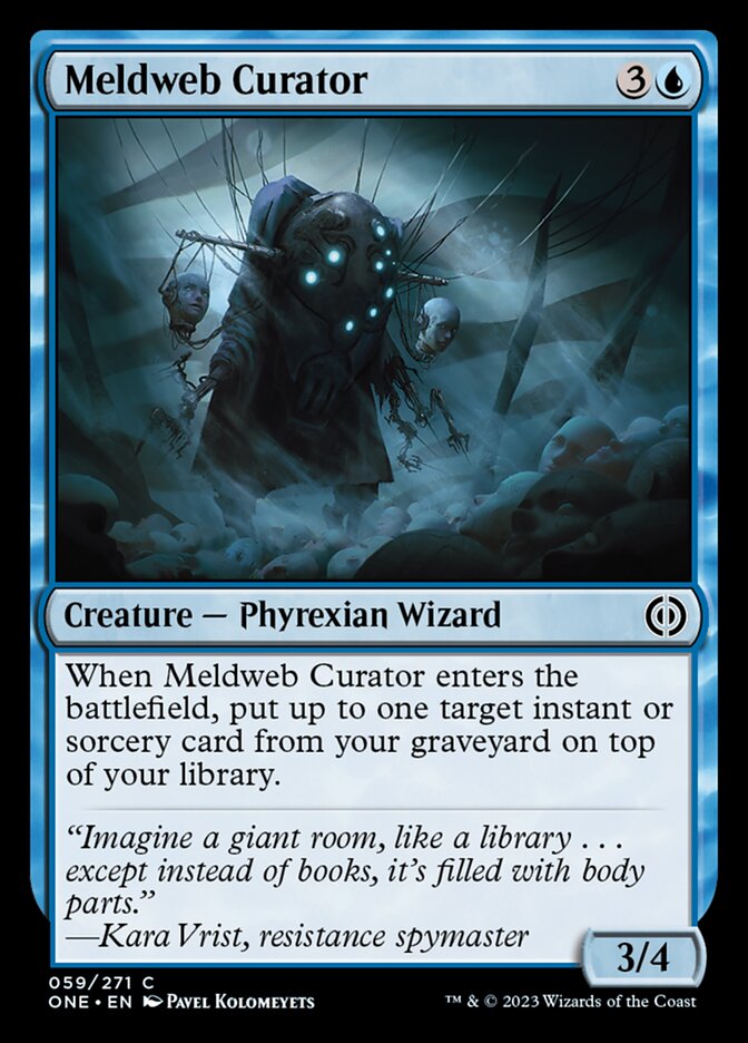 Meldweb Curator [Phyrexia: All Will Be One] | Mega City Incorporated