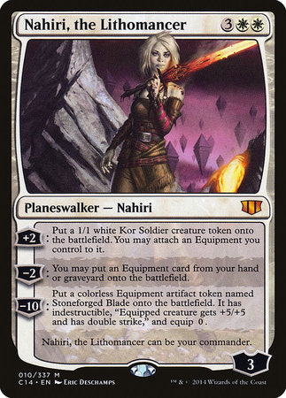 Nahiri, the Lithomancer [Commander 2014] | Mega City Incorporated