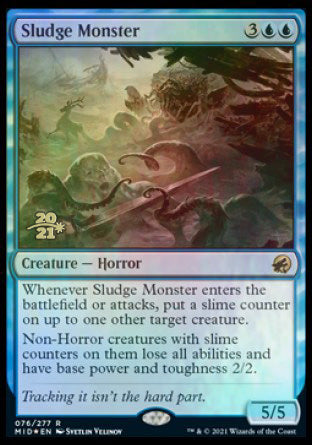 Sludge Monster [Innistrad: Midnight Hunt Prerelease Promos] | Mega City Incorporated