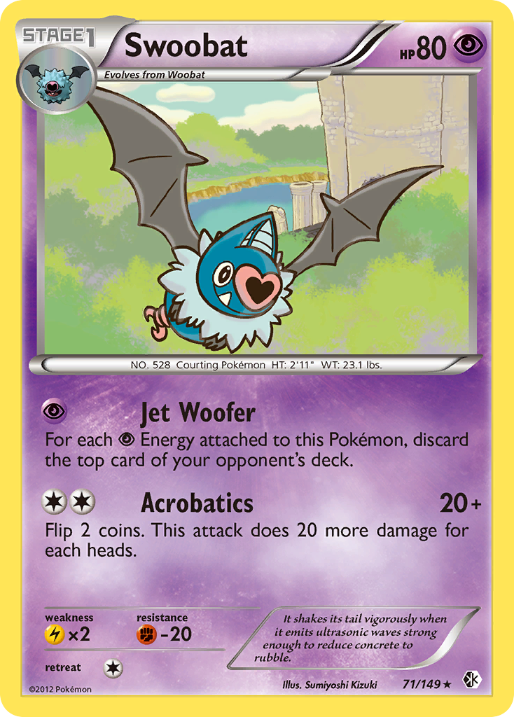 Swoobat (71/149) [Black & White: Boundaries Crossed] | Mega City Incorporated