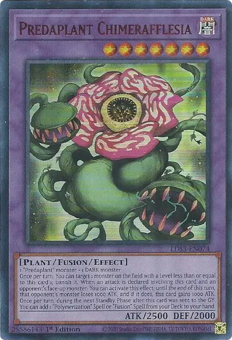 Predaplant Chimerafflesia (Red) [LDS3-EN074] Ultra Rare | Mega City Incorporated