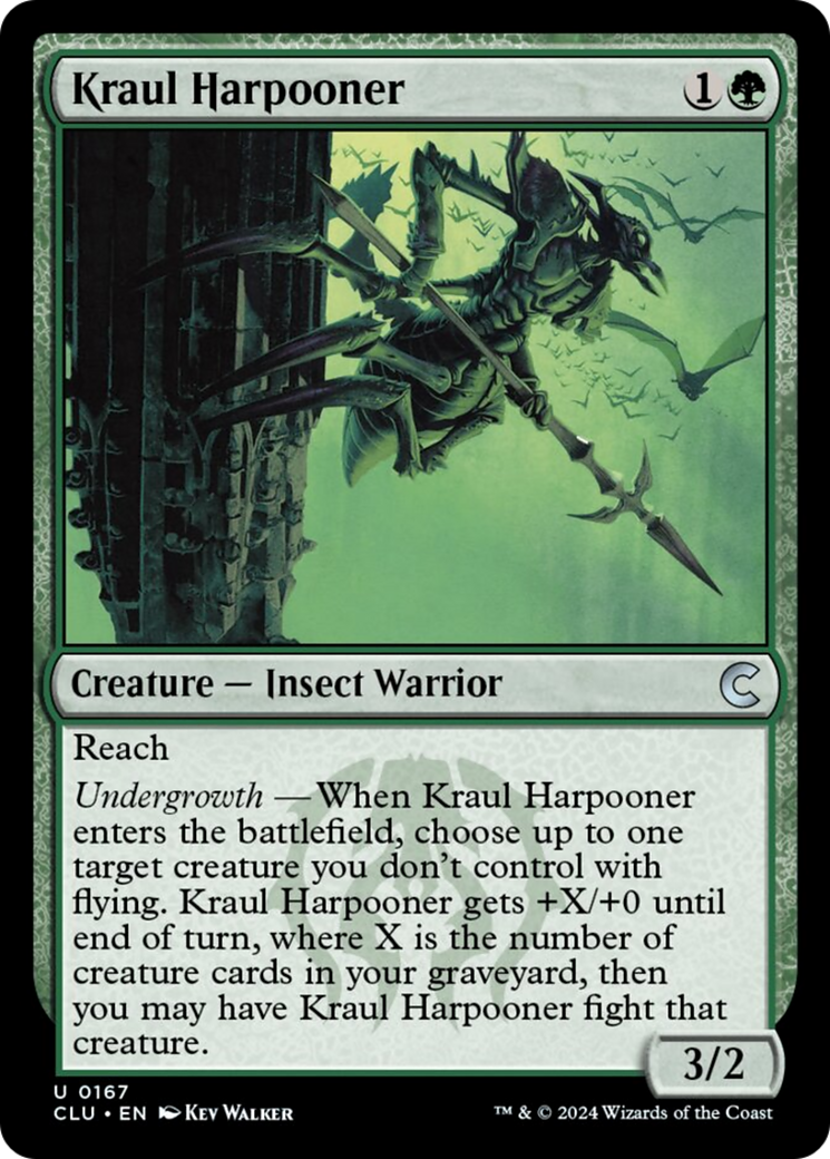 Kraul Harpooner [Ravnica: Clue Edition] | Mega City Incorporated