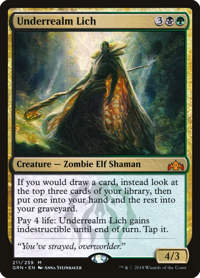 Underrealm Lich [Guilds of Ravnica] | Mega City Incorporated