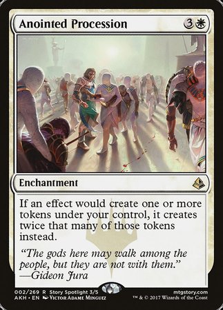 Anointed Procession [Amonkhet] | Mega City Incorporated