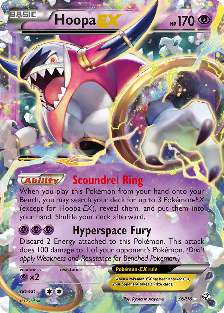 Hoopa EX (36/98) [XY: Ancient Origins] | Mega City Incorporated