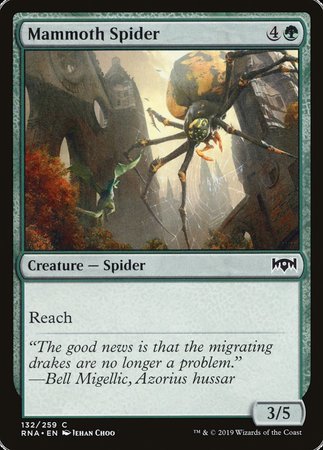 Mammoth Spider [Ravnica Allegiance] | Mega City Incorporated