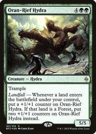 Oran-Rief Hydra [Battle for Zendikar Promos] | Mega City Incorporated