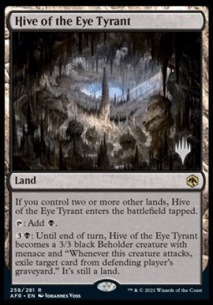 Hive of the Eye Tyrant (Promo Pack) [Dungeons & Dragons: Adventures in the Forgotten Realms Promos] | Mega City Incorporated