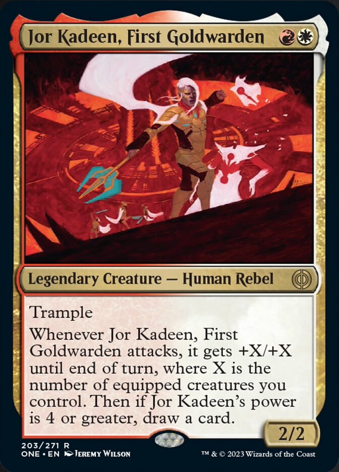 Jor Kadeen, First Goldwarden [Phyrexia: All Will Be One] | Mega City Incorporated