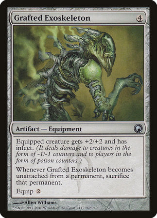 Grafted Exoskeleton [Scars of Mirrodin] | Mega City Incorporated