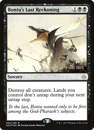 Bontu's Last Reckoning [Hour of Devastation Promos] | Mega City Incorporated