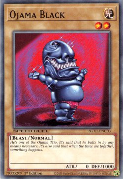 Ojama Black [SGX1-ENC03] Common | Mega City Incorporated
