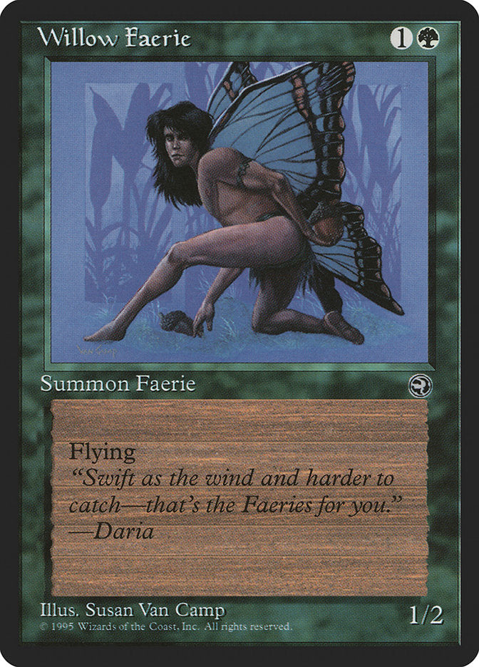 Willow Faerie (Daria Flavor Text) [Homelands] | Mega City Incorporated