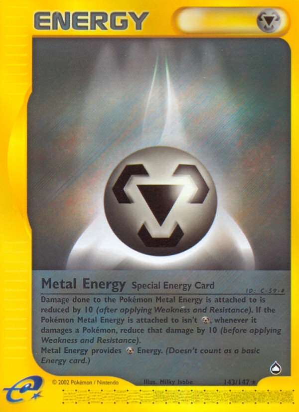 Metal Energy (143/147) [Aquapolis] | Mega City Incorporated