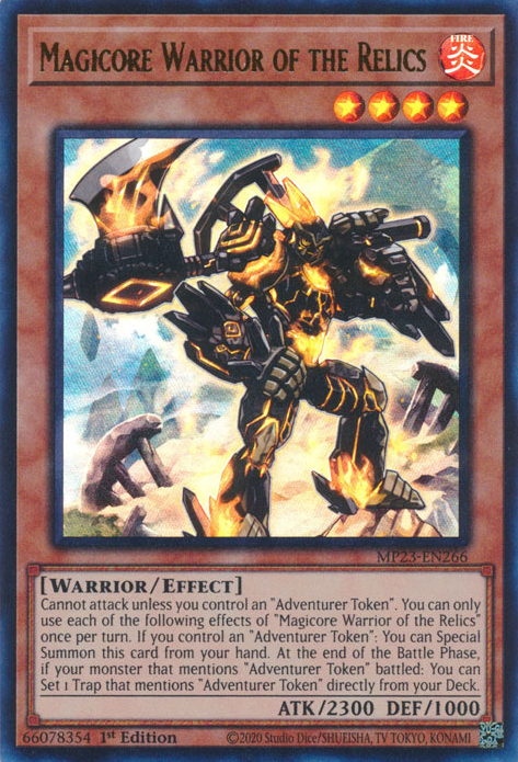 Magicore Warrior of the Relics [MP23-EN266] Ultra Rare | Mega City Incorporated