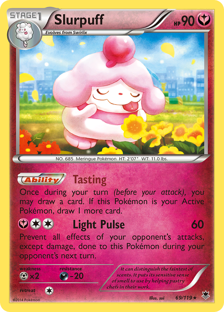 Slurpuff (69/119) [XY: Phantom Forces] | Mega City Incorporated