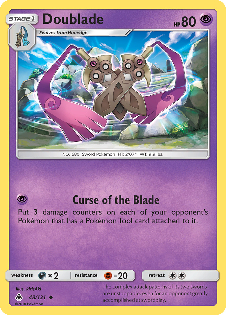 Doublade (48/131) [Sun & Moon: Forbidden Light] | Mega City Incorporated