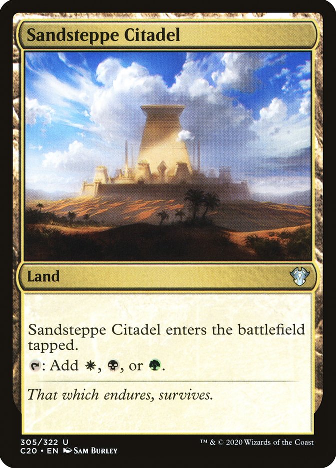 Sandsteppe Citadel [Commander 2020] | Mega City Incorporated