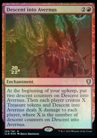 Descent into Avernus [Commander Legends: Battle for Baldur's Gate Prerelease Promos] | Mega City Incorporated