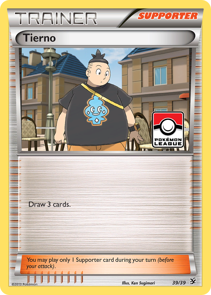 Tierno (39/39) [XY: Kalos Starter Set] | Mega City Incorporated