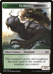 Elemental Token [Double Masters] | Mega City Incorporated