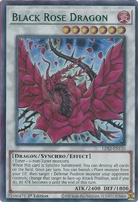 Black Rose Dragon (Green) [LDS2-EN110] Ultra Rare | Mega City Incorporated