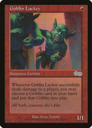 Goblin Lackey [Urza's Saga] | Mega City Incorporated