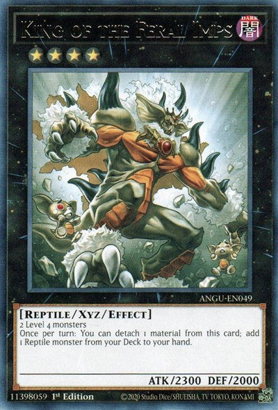 King of the Feral Imps (Rare) [ANGU-EN049] Rare | Mega City Incorporated
