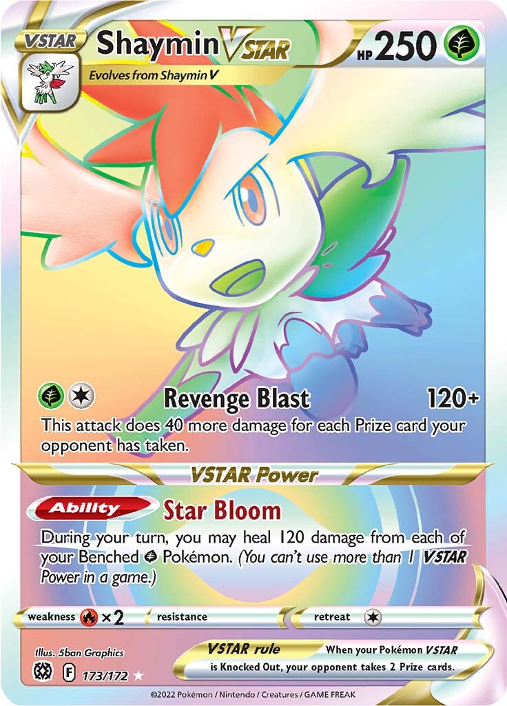 Shaymin VSTAR (173/172) [Sword & Shield: Brilliant Stars] | Mega City Incorporated