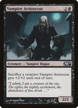 Vampire Aristocrat [Magic 2010] | Mega City Incorporated