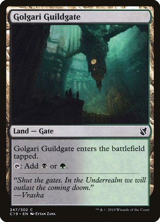 Golgari Guildgate [Commander 2019] | Mega City Incorporated