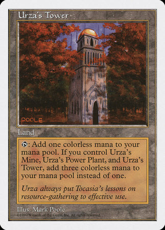 Urza's Tower [Fifth Edition] | Mega City Incorporated