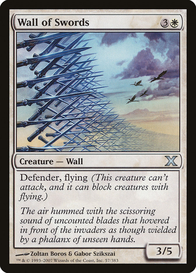 Wall of Swords [Tenth Edition] | Mega City Incorporated