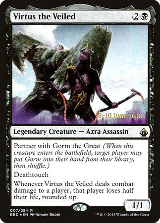 Virtus the Veiled [Battlebond Promos] | Mega City Incorporated