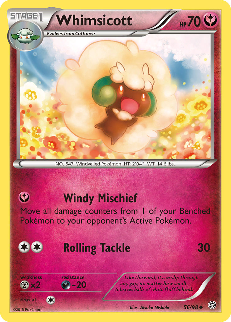 Whimsicott (56/98) [XY: Ancient Origins] | Mega City Incorporated